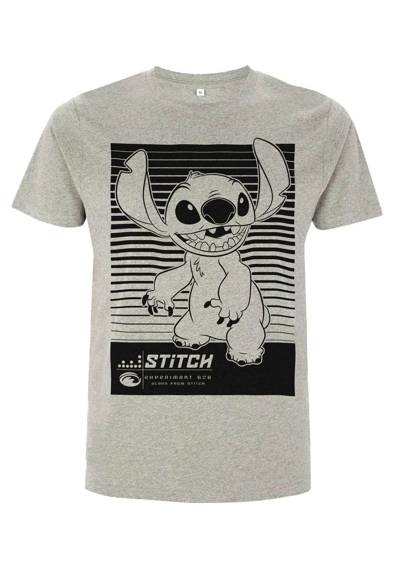 Henry Tiger DISNEY CLASSICS UNISEX STITCH LINER - T-Shirt Print - Melange Grey 4 Henry Tiger DISNEY CLASSICS UNISEX STITCH LINER - T-Shirt Print - Melange Grey – Bild 4