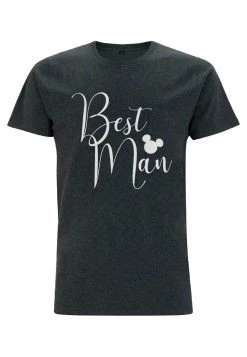 Henry Tiger DISNEY MICKEY MOUSE UNISEX BEST - T-Shirt Print - Melange Black -Günstiges Henry Tiger Geschäft 9c4d7ad86ff34d04aa0796e209bd71a6