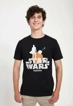 Henry Tiger Unisex STAR WARS: THE MANDALORIAN - SUNSET DUO - T-Shirt Print - Black -Günstiges Henry Tiger Geschäft 9c7082cae9474fb59d1b25629defb0f6