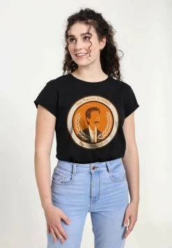 Henry Tiger Damen MARVEL TIME VARIANCE AUTHORITY BADGE - T-Shirt Print - Black -Günstiges Henry Tiger Geschäft 9c82d053863946159ed709d992e06bbf