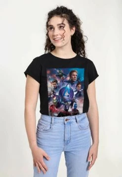 Henry Tiger Damen MARVEL BASIC POSTER - T-Shirt Print - Black 8 Henry Tiger Damen MARVEL BASIC POSTER - T-Shirt Print - Black -Günstiges Henry Tiger Geschäft 9caf8d9bdc924fc18d90acb2641915f0