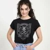Henry Tiger Damen DISNEY SLEEPING ELIXIR - T-Shirt Print - Black
