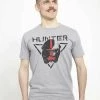 Henry Tiger STAR WARS UNISEX HUNTER - T-Shirt Print - Melange Grey