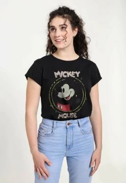 Henry Tiger Damen DISNEY CLASSICS MICKEY CLASSIC - HAPPY MICKEY - T-Shirt Print - Black -Günstiges Henry Tiger Geschäft 9d271d8064a04df5bbf57898fbf77955