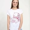 Henry Tiger Damen DISNEY CLASSICS PIGLET POOH HUGS - T-Shirt Print - White