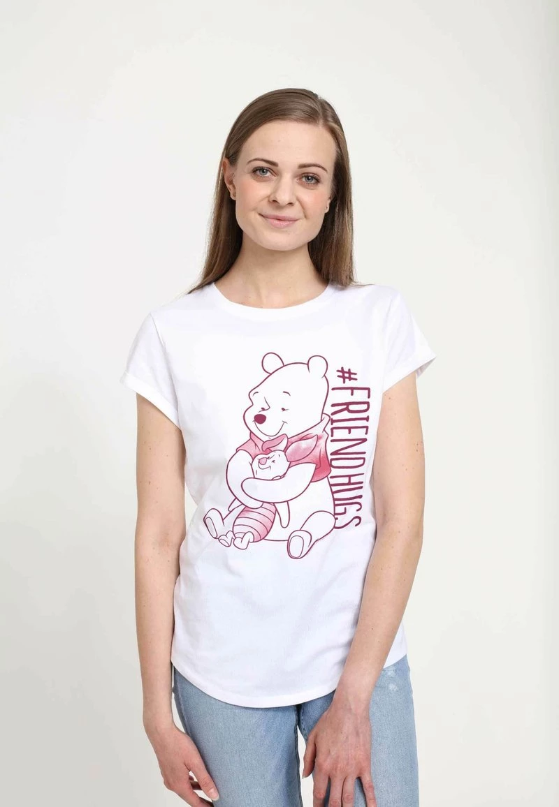 Henry Tiger Damen DISNEY CLASSICS PIGLET POOH HUGS - T-Shirt Print - White 1 Henry Tiger Damen DISNEY CLASSICS PIGLET POOH HUGS - T-Shirt Print - White