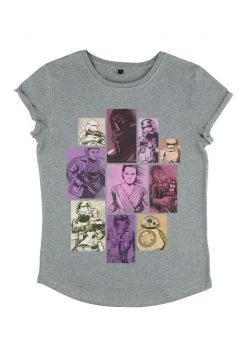 Henry Tiger STAR WARS - T-Shirt Print - Melangegrey | Damen -Günstiges Henry Tiger Geschäft 9d3e04a803f74be5a5a794b1fae30590