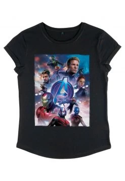 Henry Tiger Damen MARVEL BASIC POSTER - T-Shirt Print - Black 10 Henry Tiger Damen MARVEL BASIC POSTER - T-Shirt Print - Black -Günstiges Henry Tiger Geschäft 9d5ad84c293a4e78ac10c6bff8580ebf