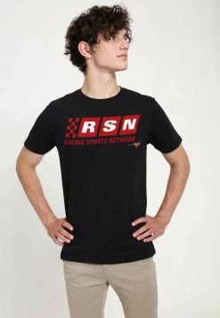 Henry Tiger PIXAR CARS 1-2 - RACING SPORTS NETWORK - T-Shirt Print - Black | Unisex -Günstiges Henry Tiger Geschäft 9d816b0c3bcc4853879f5f94ec06c08c