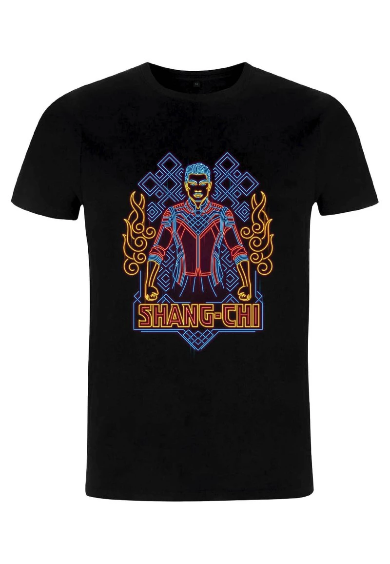 Henry Tiger Herren MARVEL SHANG CHI NEON - T-Shirt Print - Black 3 Henry Tiger Herren MARVEL SHANG CHI NEON - T-Shirt Print - Black – Bild 3