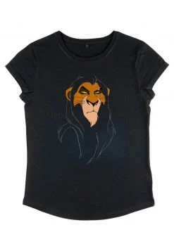 Henry Tiger DISNEY THE LION KING - BIG FACE SCAR - T-Shirt Print - Black | Damen -Günstiges Henry Tiger Geschäft 9df1c07a816f4060a1a355c8d2147001