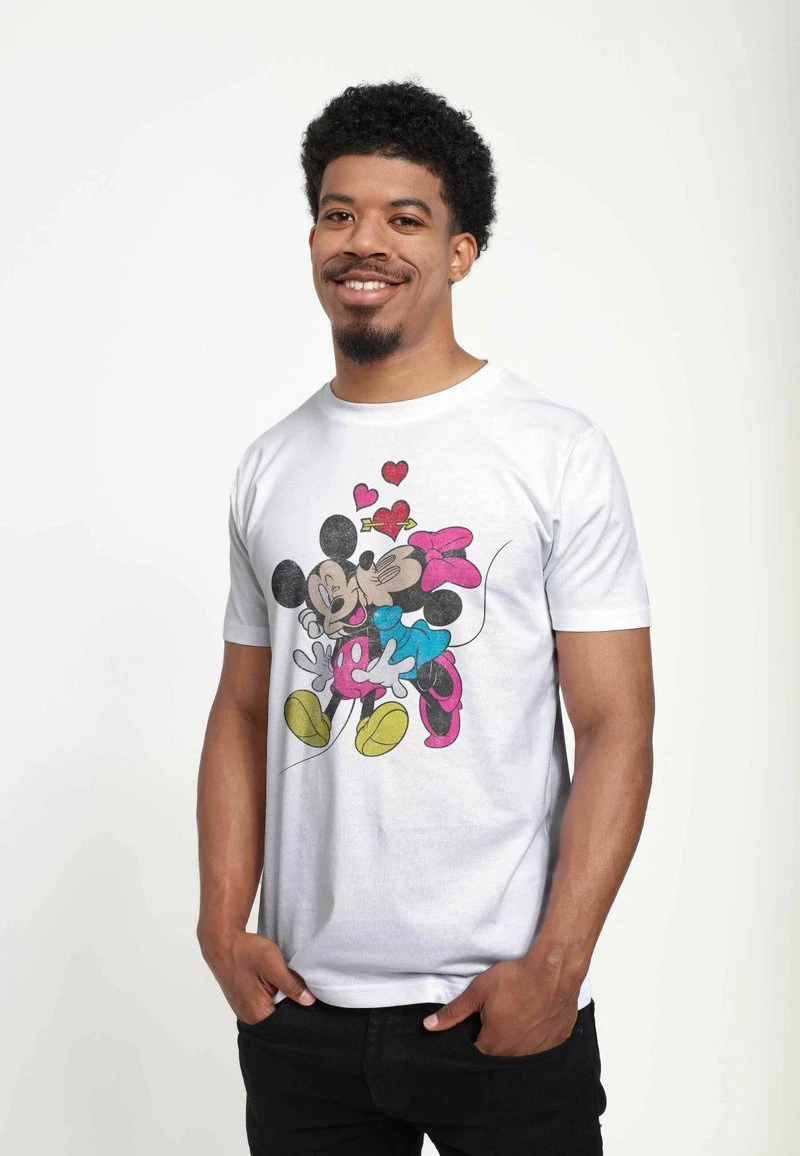 Henry Tiger Unisex DISNEY CLASSICS MICKEY CLASSIC - MICKEY MINNIE LOVE - T-Shirt Print - White 4 Henry Tiger Unisex DISNEY CLASSICS MICKEY CLASSIC - MICKEY MINNIE LOVE - T-Shirt Print - White – Bild 4