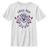 Henry Tiger Unisex DISNEY OLAF - T-Shirt Print - White