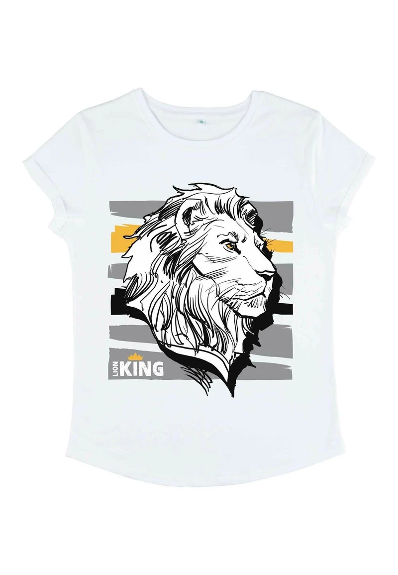 Henry Tiger T-Shirt Print - White | Damen 5 Henry Tiger T-Shirt Print - White | Damen – Bild 5