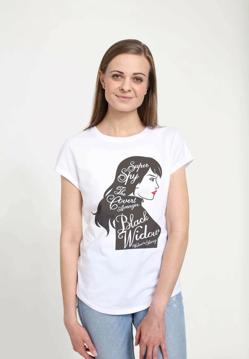 Henry Tiger MARVEL AVENGERS CLASSIC - SUPER SPY - T-Shirt Print - White | Damen 3 Henry Tiger MARVEL AVENGERS CLASSIC - SUPER SPY - T-Shirt Print - White | Damen – Bild 3