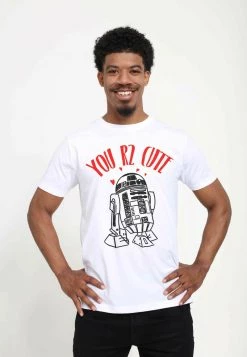 Henry Tiger STAR WARS UNISEX YOU CUTE - T-Shirt Print - White