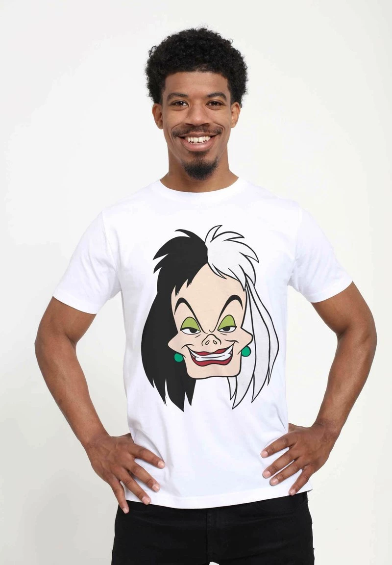 Henry Tiger DISNEY CRUELLA - T-Shirt Print - White | Unisex 1 Henry Tiger DISNEY CRUELLA - T-Shirt Print - White | Unisex