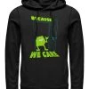 Henry Tiger Unisex PIXAR WE SCARE MIKE - Kapuzenpullover - Black