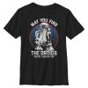 Henry Tiger Unisex STAR WARS DROID WISHES - T-Shirt Print - Black