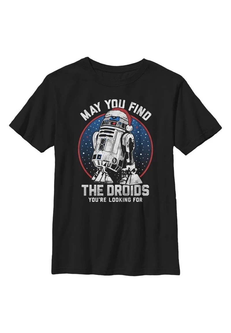 Henry Tiger Unisex STAR WARS DROID WISHES - T-Shirt Print - Black 1 Henry Tiger Unisex STAR WARS DROID WISHES - T-Shirt Print - Black