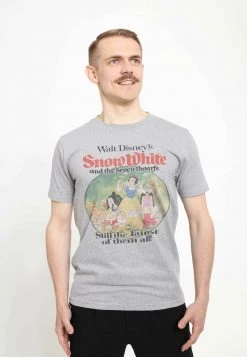 Henry Tiger DISNEY SNOW WHITE - FAIR TIMES - T-Shirt Print - Melange Grey | Unisex