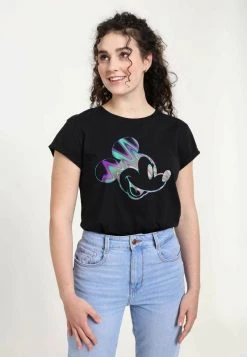 Henry Tiger DISNEY CLASSICS NEON SLICK MICK - T-Shirt Print - Black | Damen -Günstiges Henry Tiger Geschäft a043aac5fe324969b2f501c9280519b6