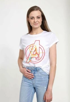 Henry Tiger Damen MARVEL AVENGERS CLASSIC - IRONMAN AVENGERS - T-Shirt Print - White -Günstiges Henry Tiger Geschäft a06a6d0d5a3c4e0b9243479623035dc1