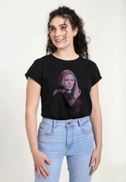 Henry Tiger Damen MARVEL WANDA VIDEO GLITCH OVERLAY - T-Shirt Print - Black -Günstiges Henry Tiger Geschäft a09b224f0b0043c6bab9f549da55e368