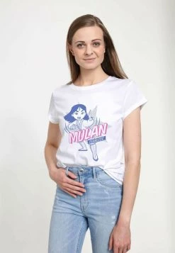 Henry Tiger Damen DISNEY MULAN POP - T-Shirt Print - White -Günstiges Henry Tiger Geschäft a09e2fb5e3e343fbac0b417cbb07c119