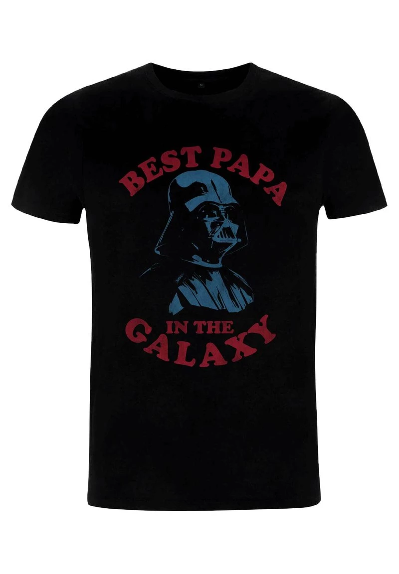 Henry Tiger Unisex STAR WARS: CLASSIC - BEST PAPA - T-Shirt Print - Black 4 Henry Tiger Unisex STAR WARS: CLASSIC - BEST PAPA - T-Shirt Print - Black – Bild 4