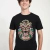 Henry Tiger DISNEY UNISEX ALADDIN LION - T-Shirt Print - Black
