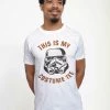 Henry Tiger STAR WARS UNISEX THIS IS MY STORM TROOPER COSTUME - T-Shirt Print - White
