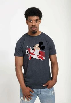 Henry Tiger Unisex DISNEY CLASSICS MICKEY CLASSIC - ENGLAND KICK - T-Shirt Print - Melange Black -Günstiges Henry Tiger Geschäft a10fdb0e62744d178ab957fee880cc2a