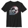 Henry Tiger MARVEL CAPTAIN AMERICA WIELDING THE SHIELD - T-Shirt Print - Black | Unisex