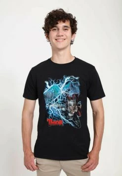 Henry Tiger Unisex MARVEL AVENGERS CLASSIC - THOR - T-Shirt Print - Black