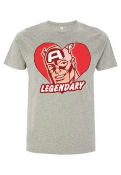 Henry Tiger MARVEL UNISEX LEGENDS - T-Shirt Print - Melange Grey -Günstiges Henry Tiger Geschäft a12ac3da733c4ee9a6a1988430bdc582