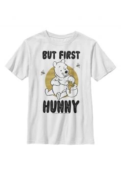 Henry Tiger Unisex DISNEY WINNIE THE POOH CLASSICS KIDS FIRST HUNNY - T-Shirt Print - White