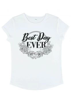 Henry Tiger Damen DISNEY TANGLED - BEST DAY EVER - T-Shirt Print - White -Günstiges Henry Tiger Geschäft a1a2a16b5a88481197fa26599d8201b3