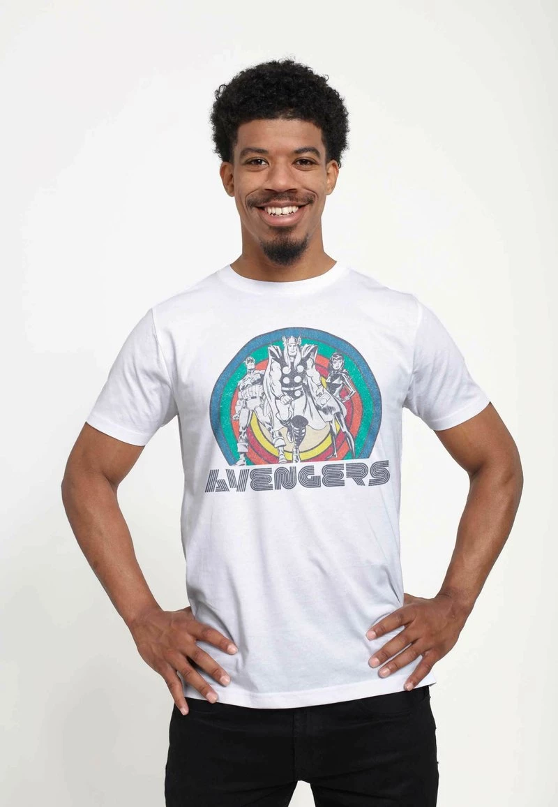 Henry Tiger Herren MARVEL AVENGERS CLASSIC - AVENGERS - T-Shirt Print - White 4 Henry Tiger Herren MARVEL AVENGERS CLASSIC - AVENGERS - T-Shirt Print - White – Bild 4