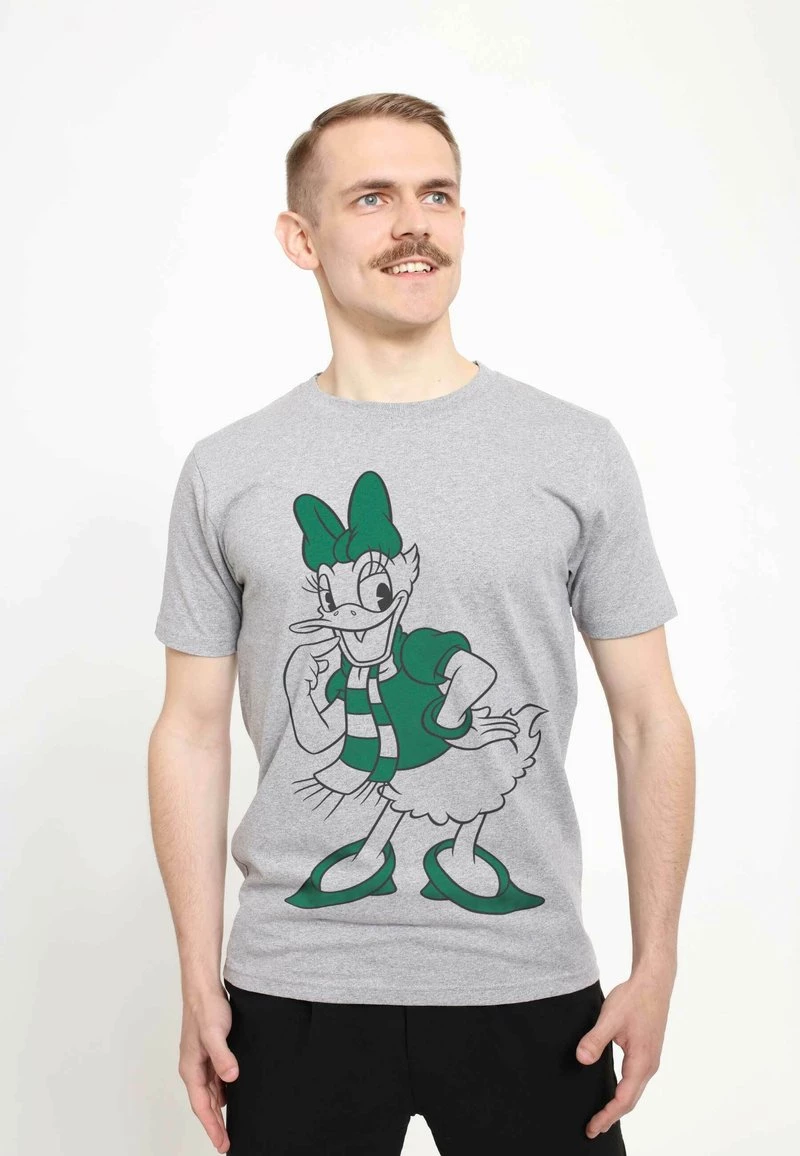 Henry Tiger Unisex DISNEY CLASSICS MICKEY CLASSIC - PINE GREEN DAISY - T-Shirt Print - Melange Grey 1 Henry Tiger Unisex DISNEY CLASSICS MICKEY CLASSIC - PINE GREEN DAISY - T-Shirt Print - Melange Grey