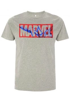 Henry Tiger Unisex MARVEL PETER LOGO - T-Shirt Print - Melange Grey -Günstiges Henry Tiger Geschäft a2c7cedbf95542da94165155541b0ea2