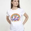 Henry Tiger Damen DISNEY CLASSICS GROUP PRIDE - T-Shirt Print - White