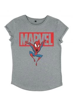Henry Tiger MARVEL SPIDER-MAN CLASSIC - BRICK SPIDEY - T-Shirt Print - Melange Grey | Damen 8 Henry Tiger MARVEL SPIDER-MAN CLASSIC - BRICK SPIDEY - T-Shirt Print - Melange Grey | Damen -Günstiges Henry Tiger Geschäft a3b4a6e9d23b4919aabe40d6f77c13fb