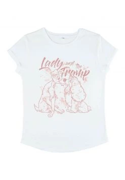 Henry Tiger DISNEY CLASSICS LADY & THE TRAMP - LADY TRAMP LINEART - T-Shirt Print - White | Damen -Günstiges Henry Tiger Geschäft a3bbe3b15ed74bf7b8a3a3b48b098446