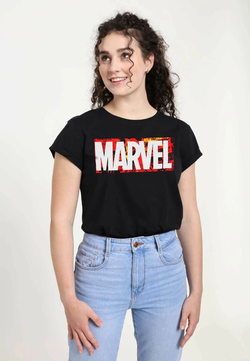 Henry Tiger MARVEL OTHER - HARD MIX MARVEL - T-Shirt Print - Black | Damen 4 Henry Tiger MARVEL OTHER - HARD MIX MARVEL - T-Shirt Print - Black | Damen – Bild 4