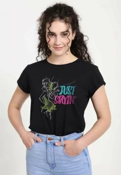 Henry Tiger DISNEY PETER PAN - JUST SAYIN TINK - T-Shirt Print - Black | Damen -Günstiges Henry Tiger Geschäft a3c69b852c7847d1965216ac771e11bd