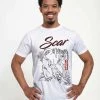Henry Tiger Unisex DISNEY THE LION KING - LONG LIVE SCAR - T-Shirt Print - White