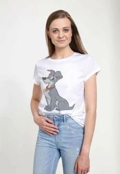 Henry Tiger Damen DISNEY CLASSICS LADY & THE TRAMP - TRAMP VINTAGE - T-Shirt Print - White -Günstiges Henry Tiger Geschäft a475feedf1064e83a4ff2e5965c5b094