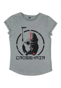 Henry Tiger Damen STAR WARS CROSSHAIR - T-Shirt Print - Melange Grey -Günstiges Henry Tiger Geschäft a4870761eb1c4994a581ee1f93f660e3