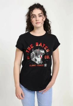 Henry Tiger Damen STAR WARS BAD BATCH CO - T-Shirt Print - Black